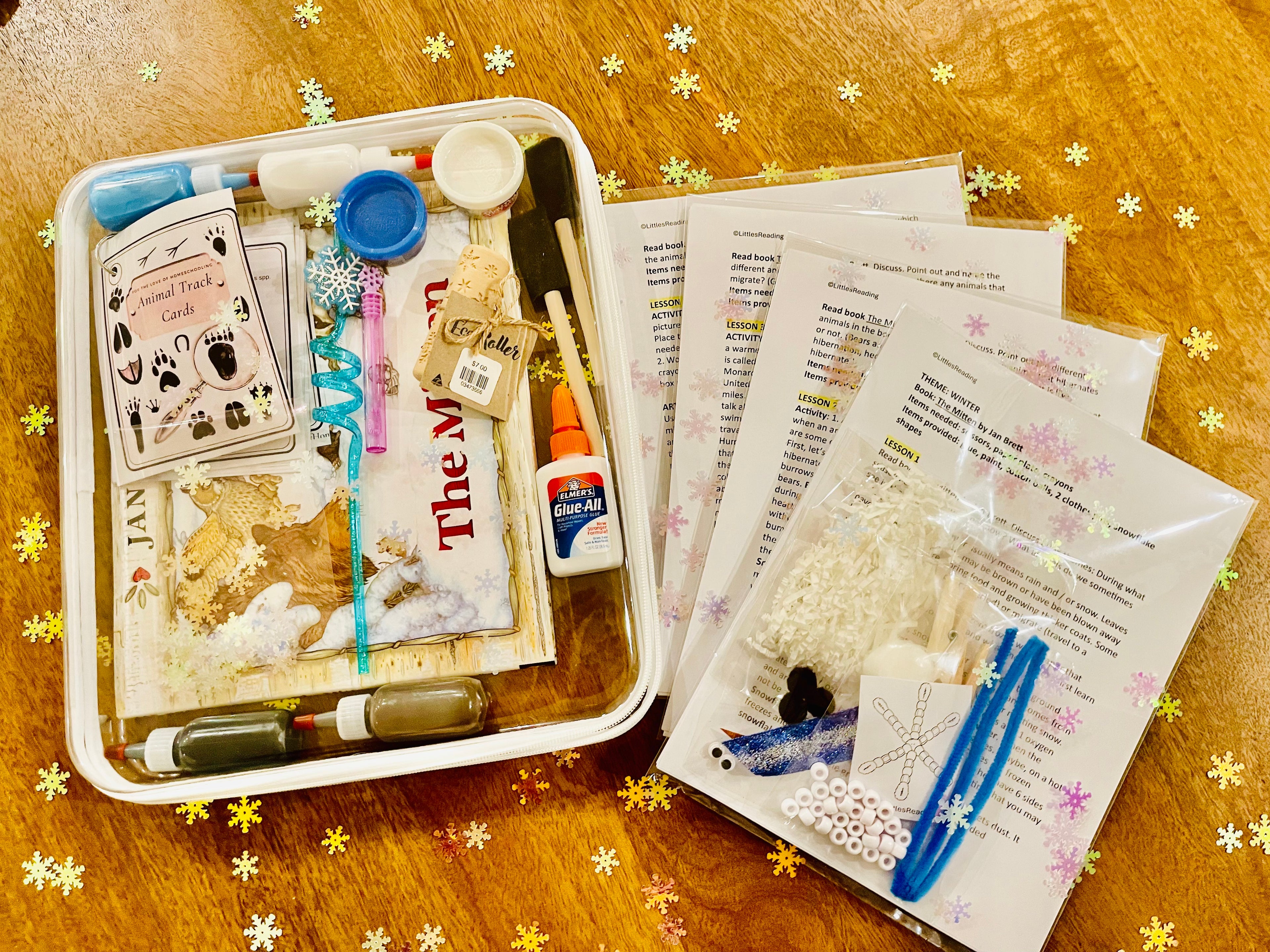 Winter Activity and Book Box