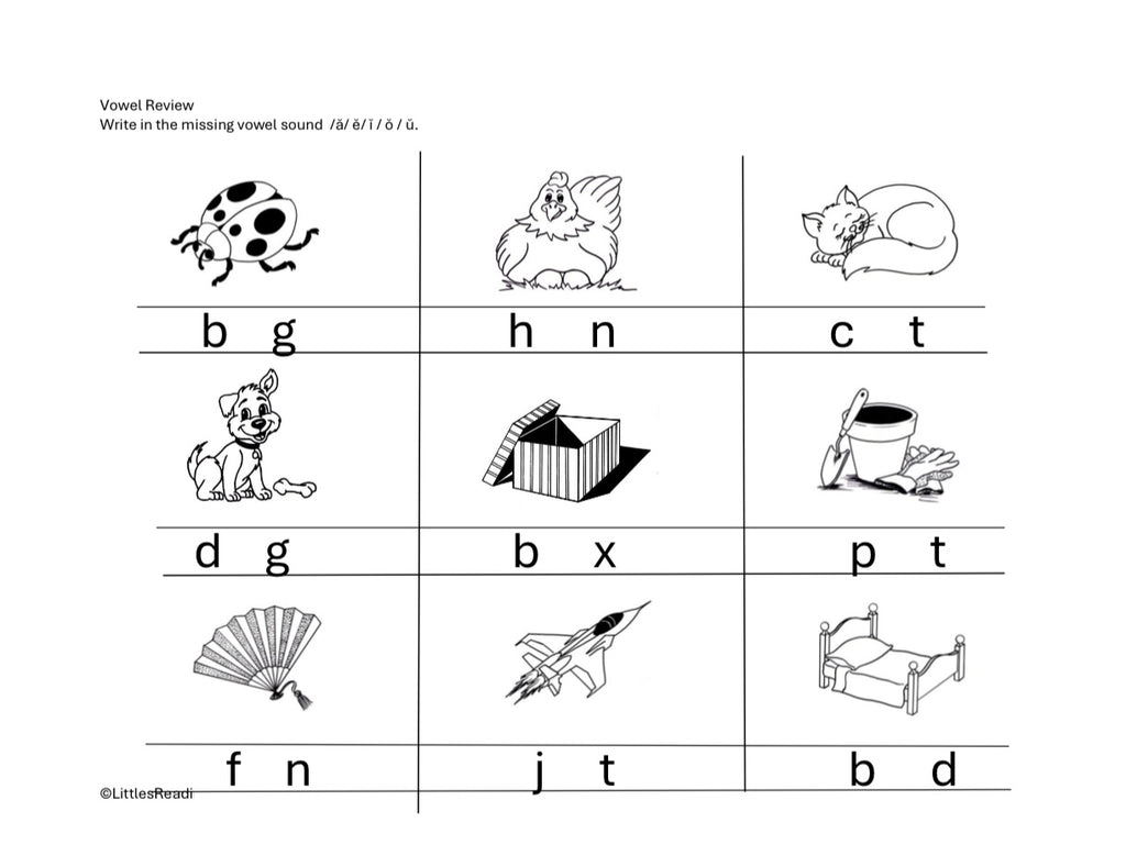 Emergent Reader Curriculum. Volume 1 Workbook