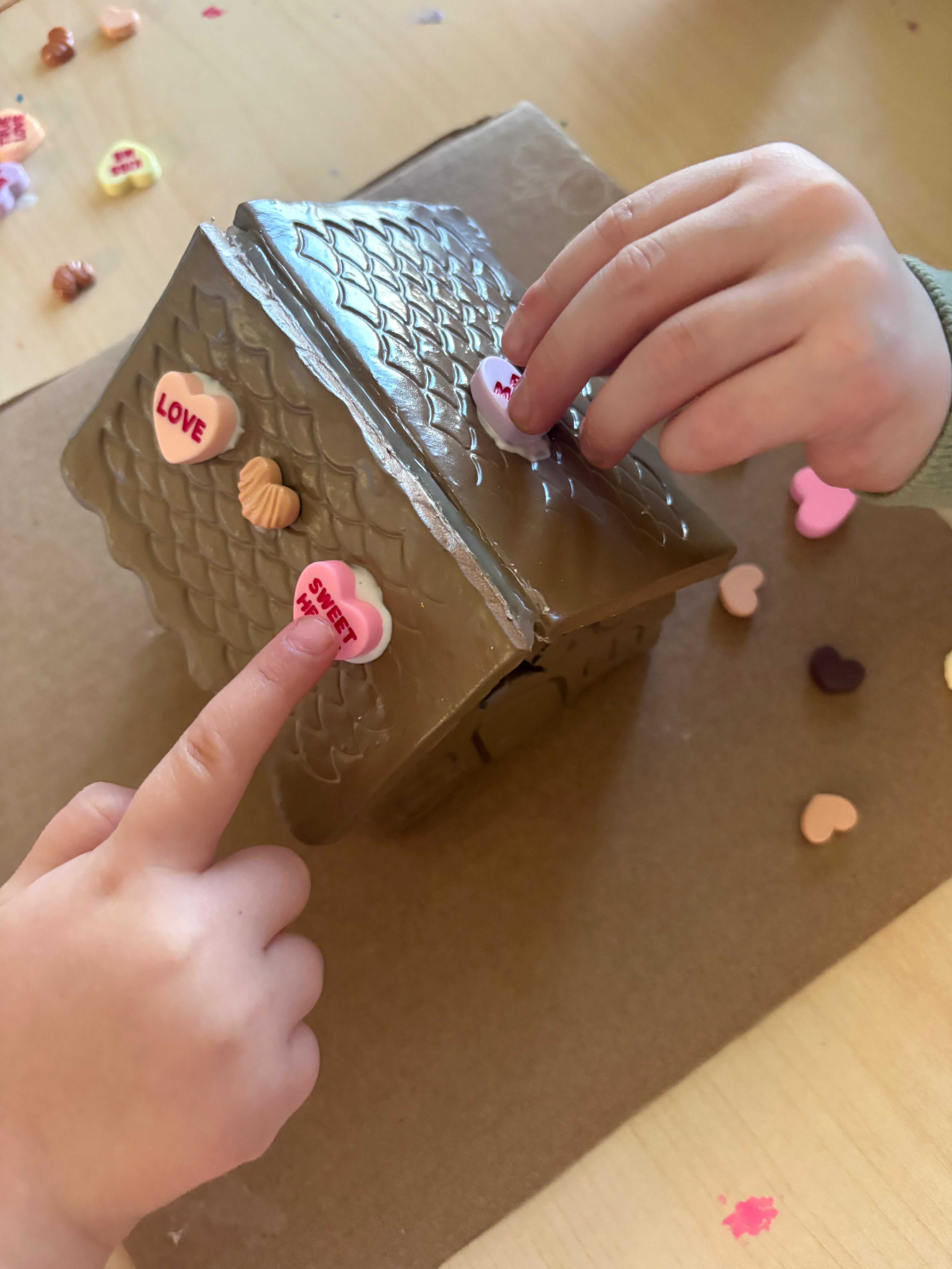 Valentine Gingerbread House