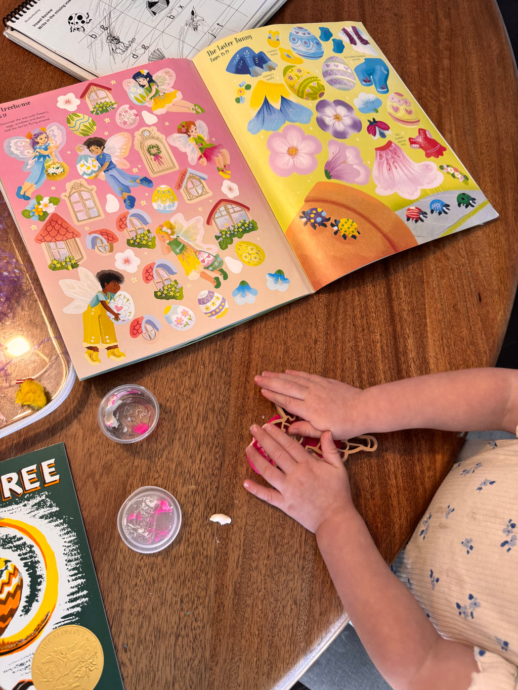 Easter egg & bunny play dough cutter