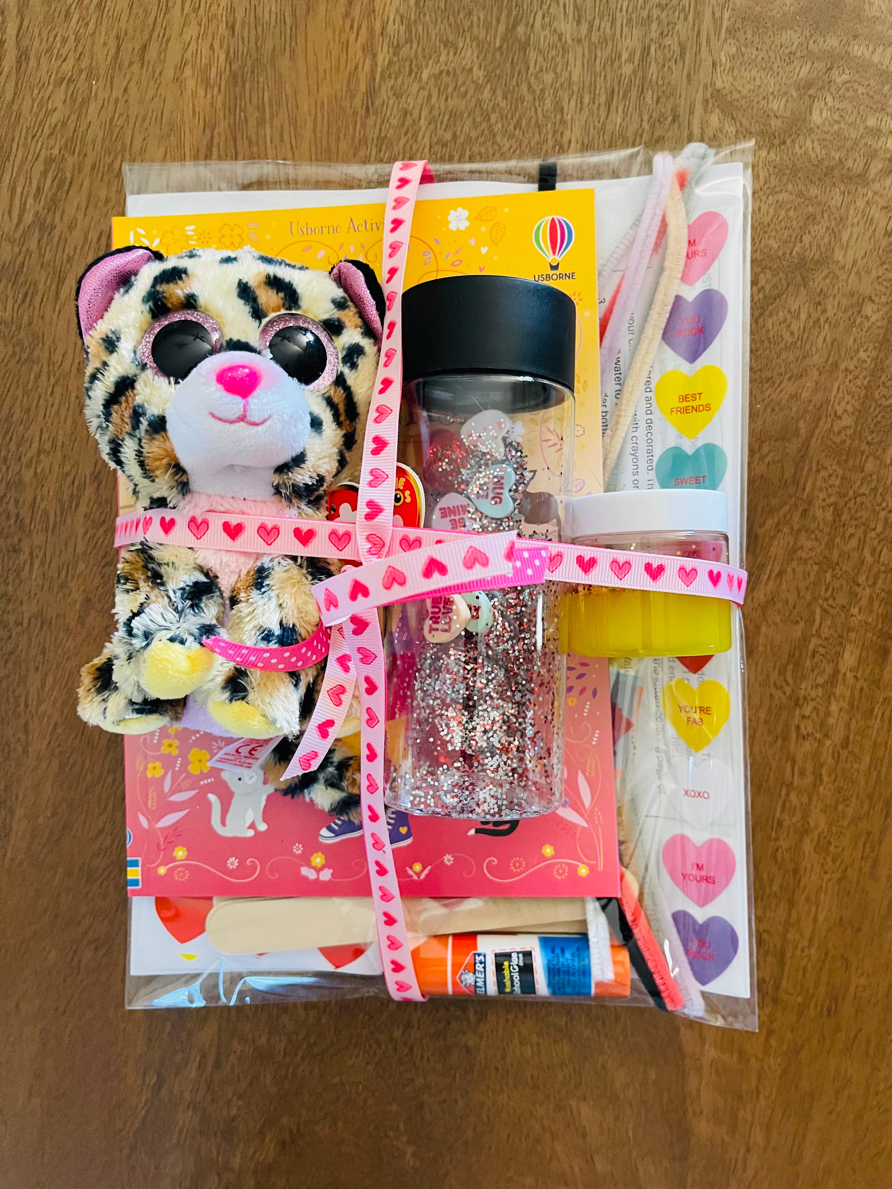 Leopard Kitten Valentine Box