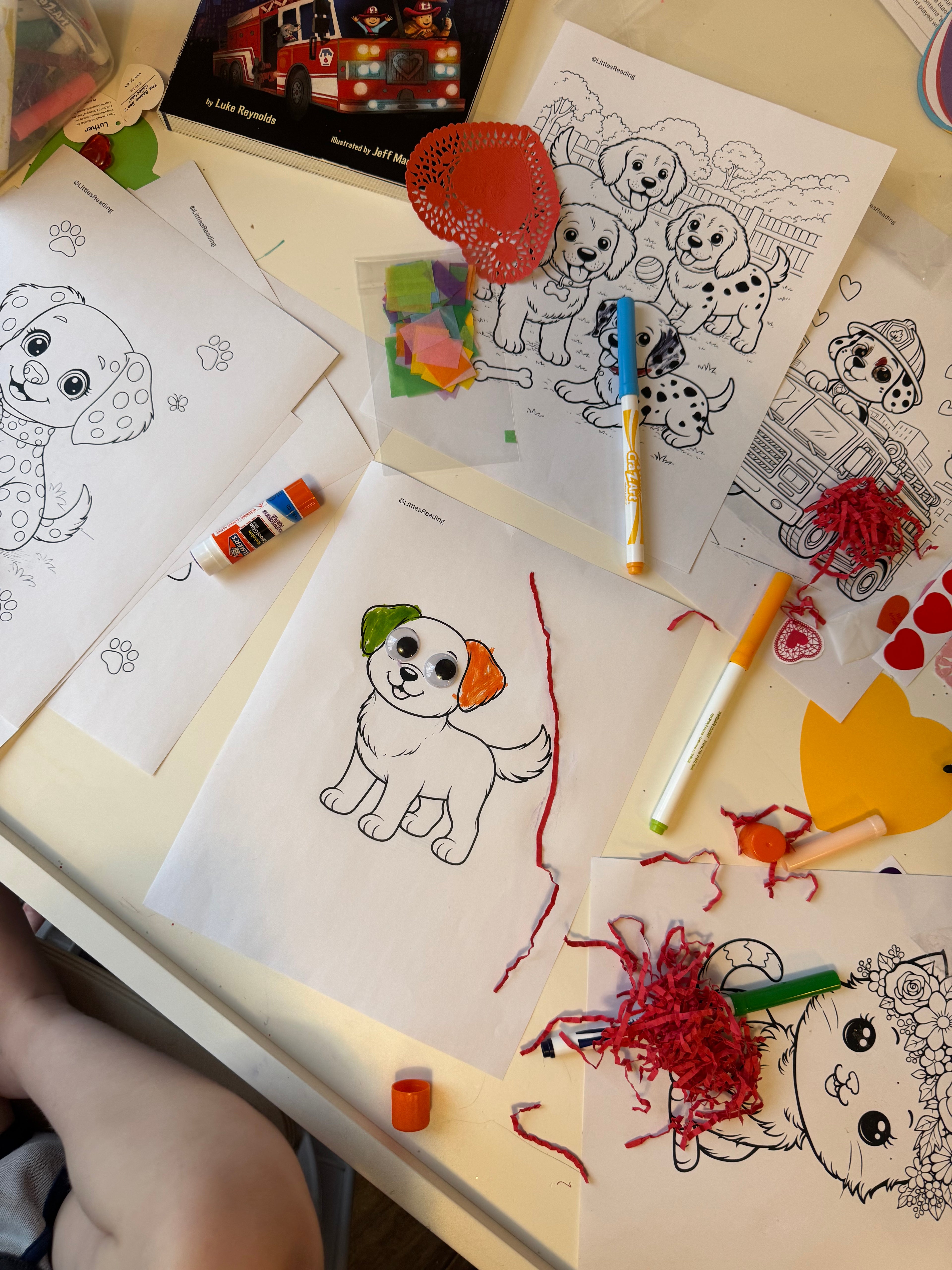 Dalmation Valentine Box