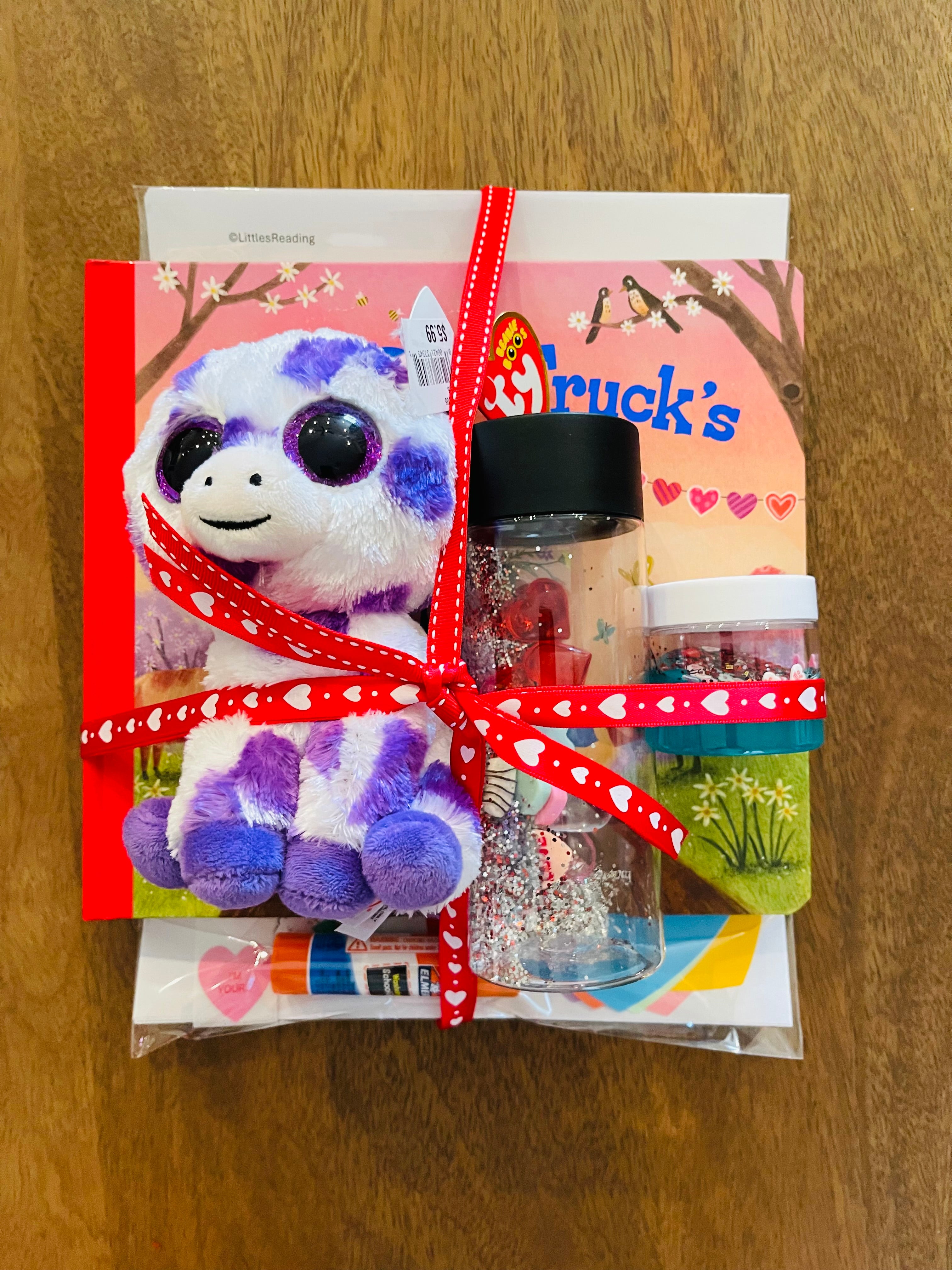 Purple Cow Valentine Box