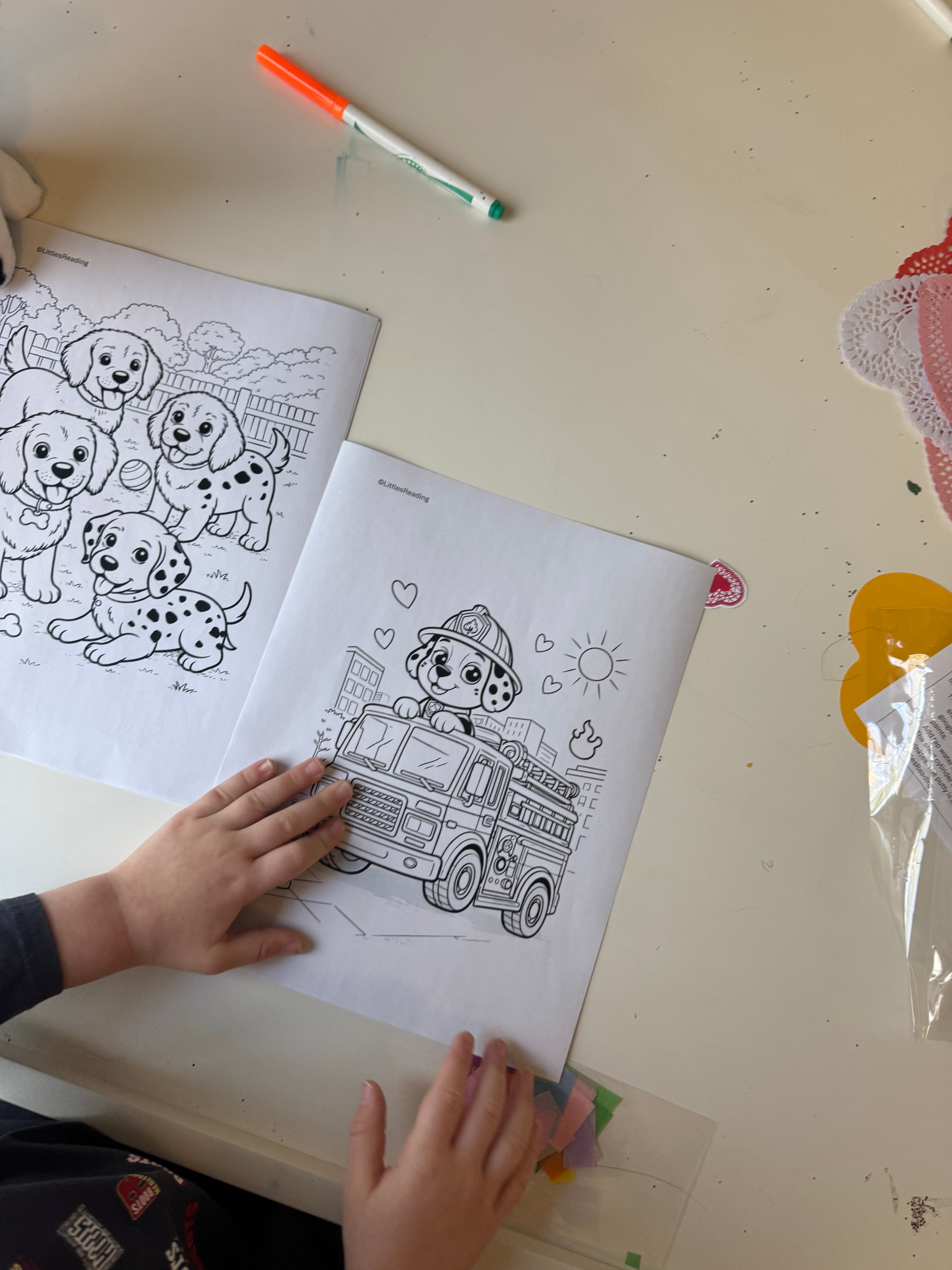 Dalmation Valentine Box